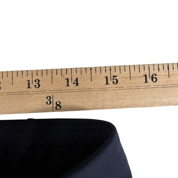 Athleta Navy Blue Reflective‎ Dot Capri Leggings Large Tall - Picture 9 of 11